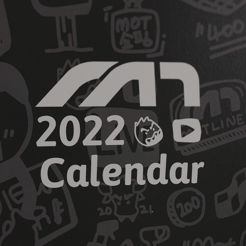 [한정판매] 2022 모트라인 캘린더